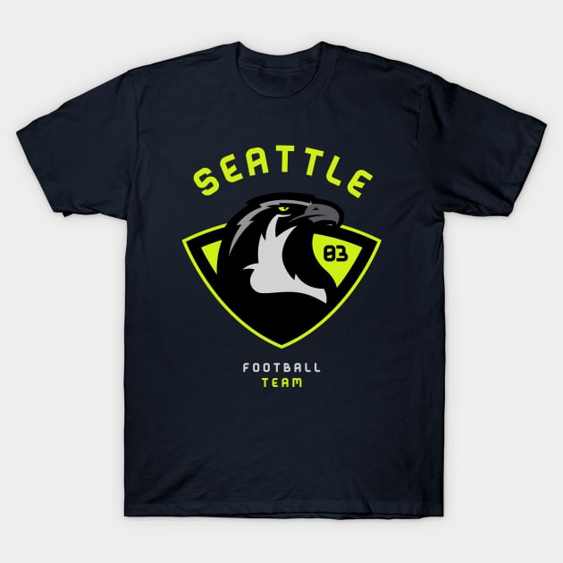 Fear the Seattle Seahawks Football team in 2020 Osprey T-Shirt by BooTeeQue